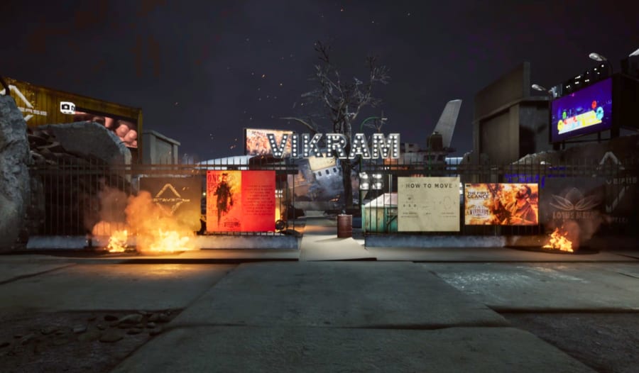 Vikram World entry gate XR environment by Alt Ethos