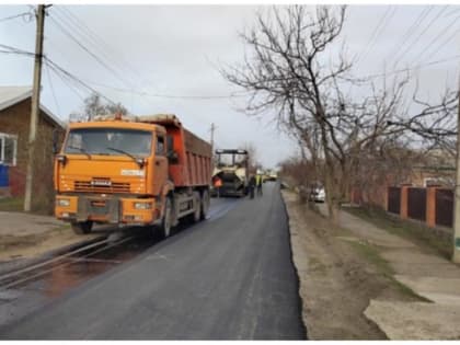 Начат сезон дорожных работ