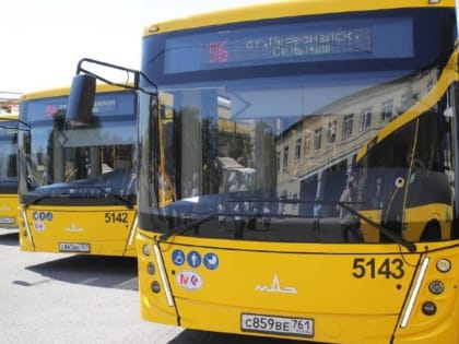 В Ростовской области закупили почти 160 автобусов на замену изношенному транспорту