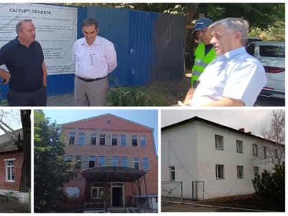 Визит министра здравоохранения: обзор хода работ по ремонту объектов в Усть-Донецком районе