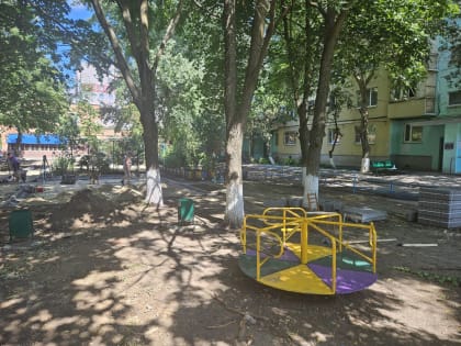 Новые игровые и спортивные площадки появятся во дворах Таганрога