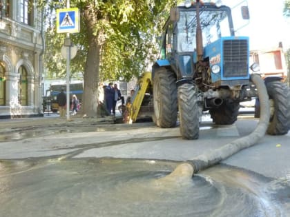 В четырех районах Таганрога ограничено водоснабжение