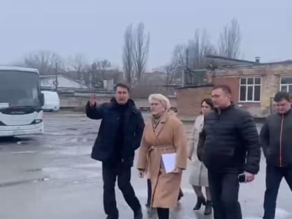 В Батайск с проверкой приехала министр транспорта области