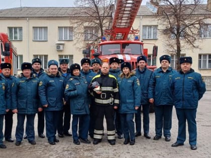 Прощание с начальником пожарной охраны Миллерово