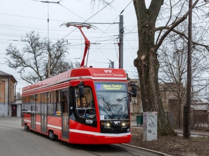 В среду таганрогские трамваи сделают часовой перерыв