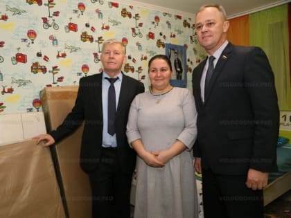 В Волгодонске «особенному» мальчику руководство города подарило спорткомплекс «Богатырь»