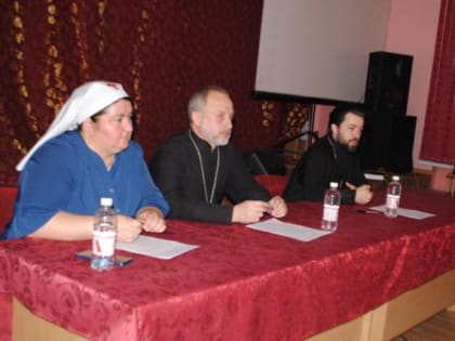 В госпитале состоялось собрание сестер милосердия и больничных добровольцев