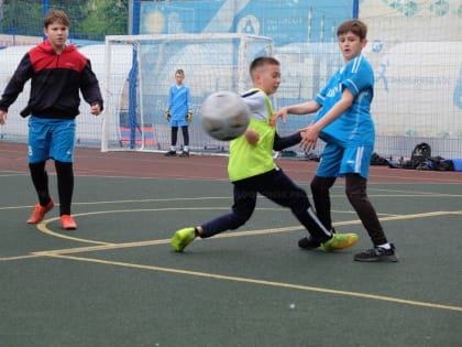 Юные футболисты нового города показали свое мастерство в решающих играх «Кожаного мяча»