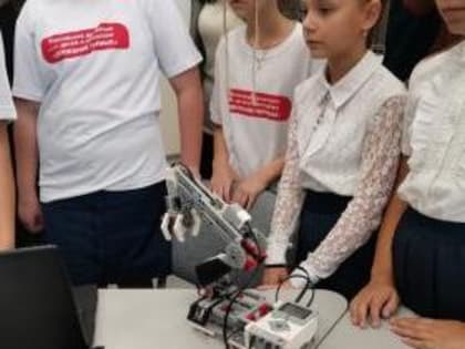 В центре цифрового образования детей «IT-куб» прошли мастер-классы для школьников