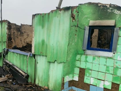 В Сальском районе горела кухня