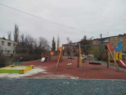 Благоустройство детской площадки в Садковском сельском поселении