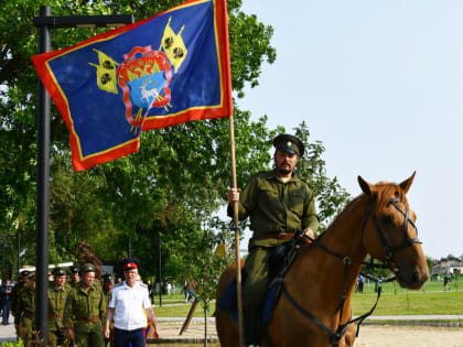В Аксайский район прибыли участники конного перехода, посвященного атаману Платову