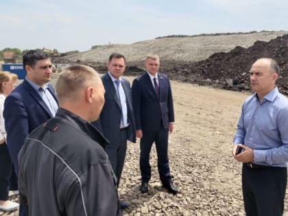 В Таганроге идет рекультивация полигона ТБО на Николаевском шоссе