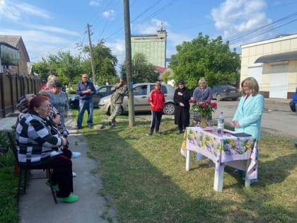 18 мая, состоялся сход граждан для жителей улиц Маяковского, Долбина, Победы, Осипенко, Шевченко
