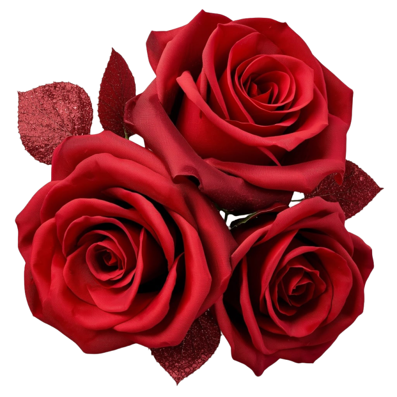 Red Rose PNG Transparent Background