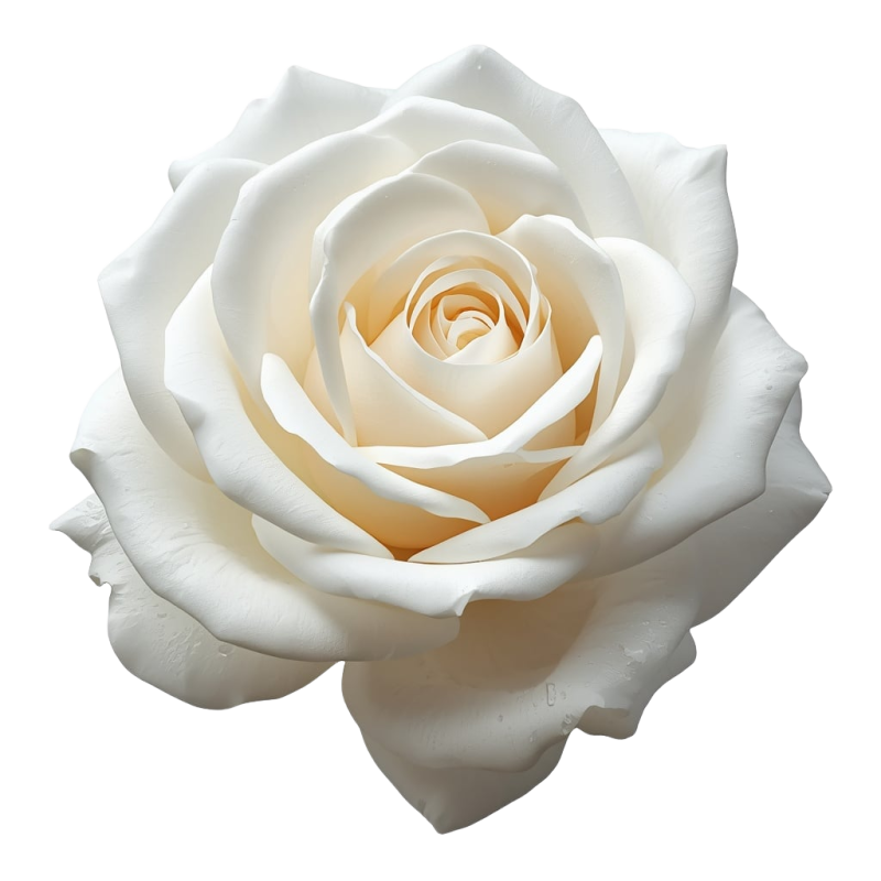 White Rose Transparent PNG – Free Bridal HD Download