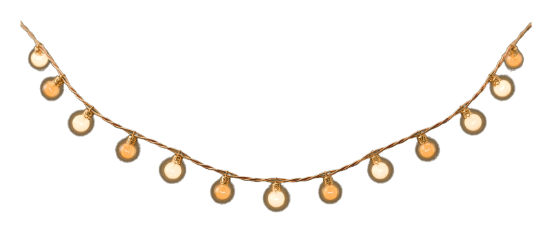 String Lights PNG Transparent | Free Diwali 2026 Decoration Image