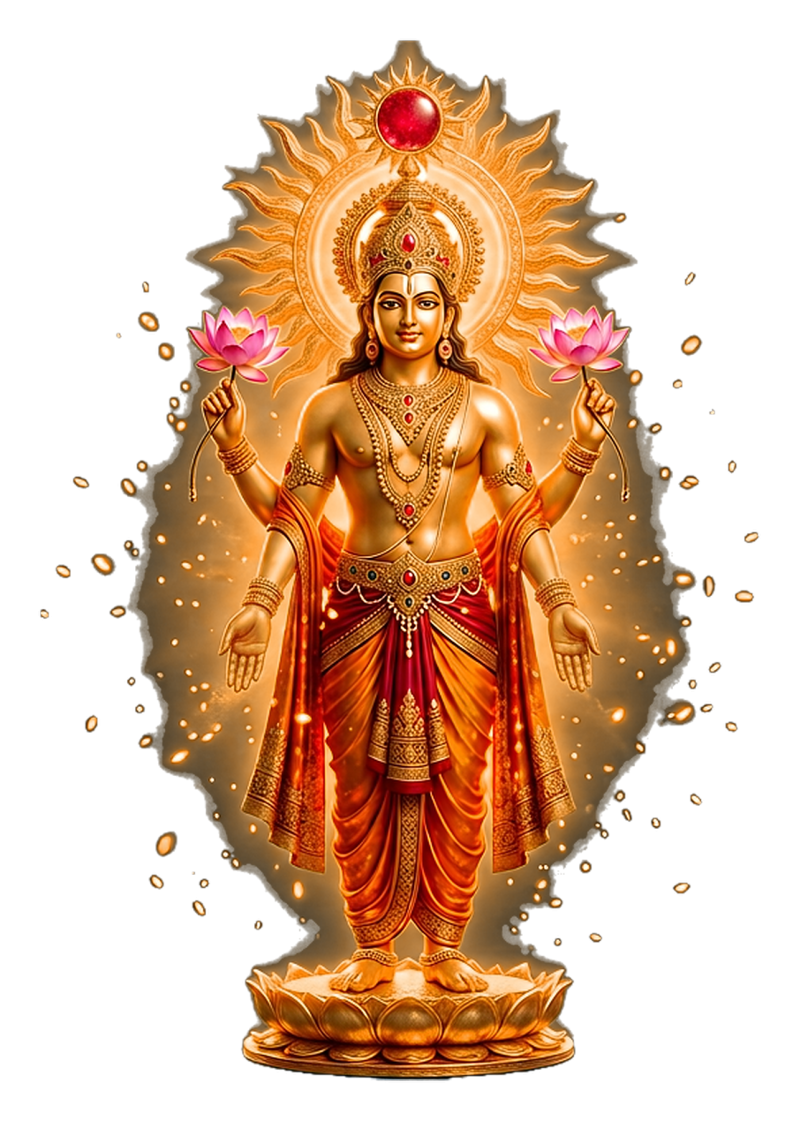 Lord Vishnu PNG Transparent | Free Hindu God Image for Diwali 2026