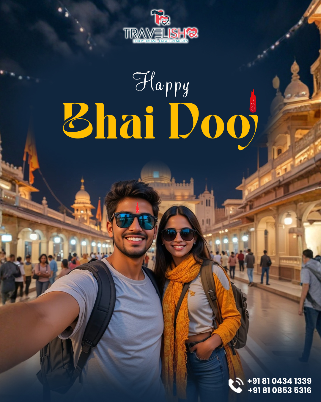 Bhai Dooj Festival Poster
