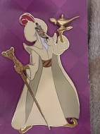 Jafar as Grand Vizier holding 3D genie lamp