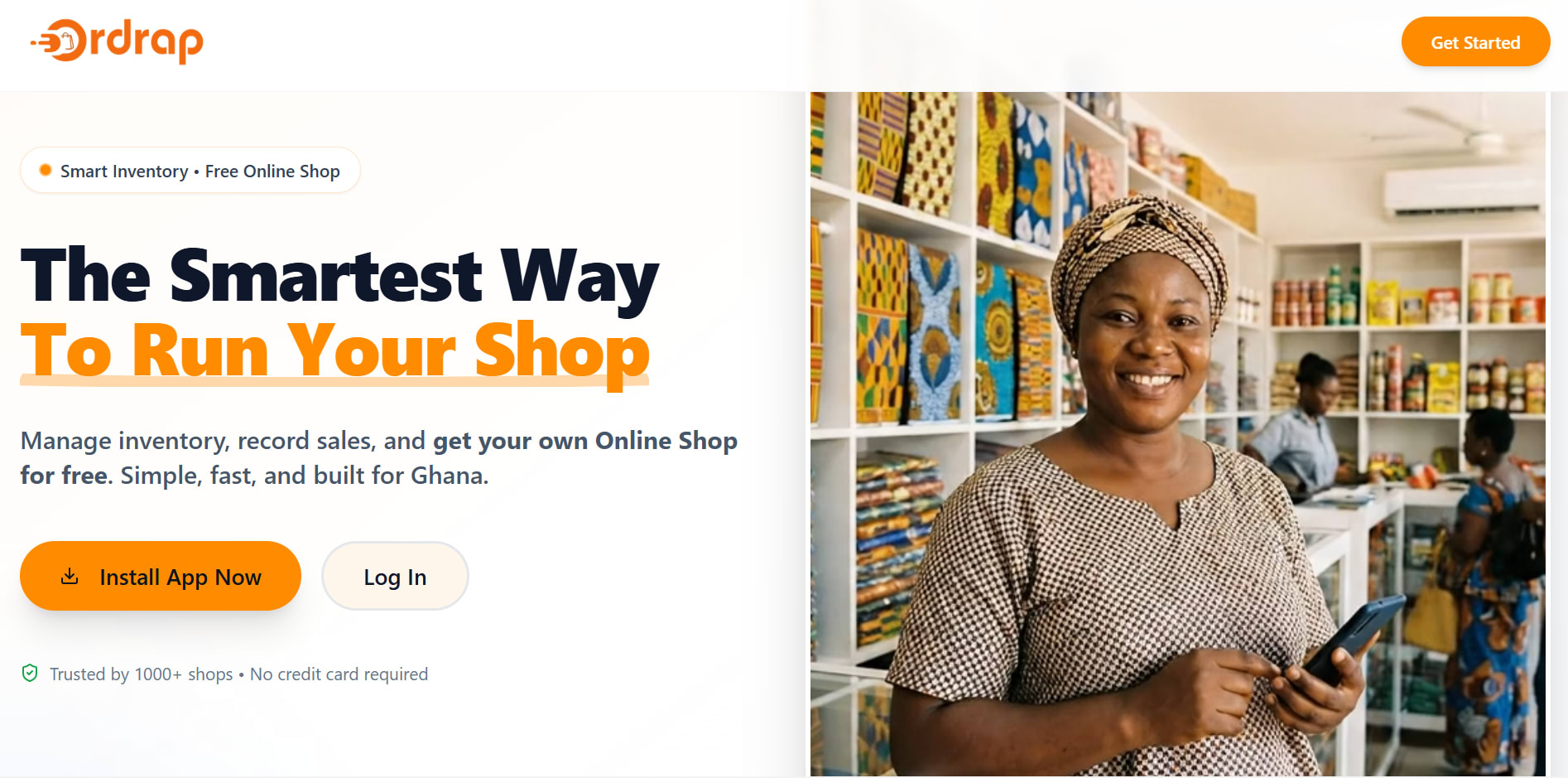 Ordrap - Web Application