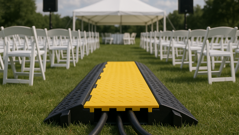 Secure Your Event Setup with These Cable Protector Ramps