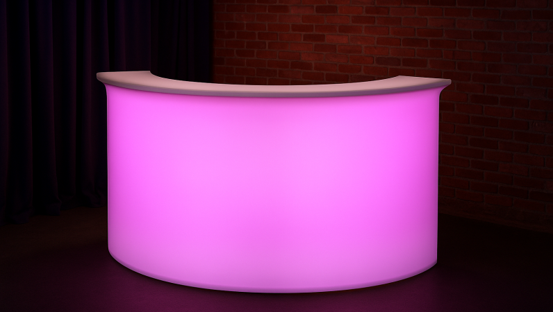 Top 5 Reasons to Rent a LED Lit Curved Bar in Kanata