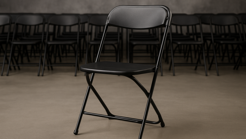 How to Choose the Best Black Folding Chair Rental in Ottawa