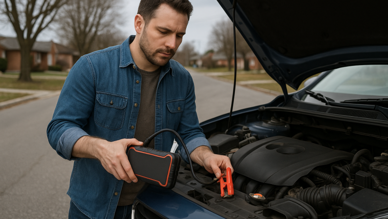 How to Use a Portable Jump Starter for Emergencies in Kanata