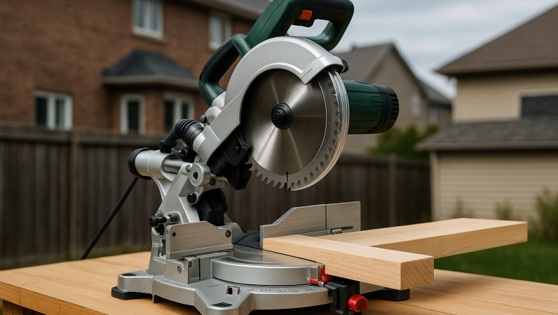 How to Use a 12-Inch Miter Saw for DIY Projects in Ottawa