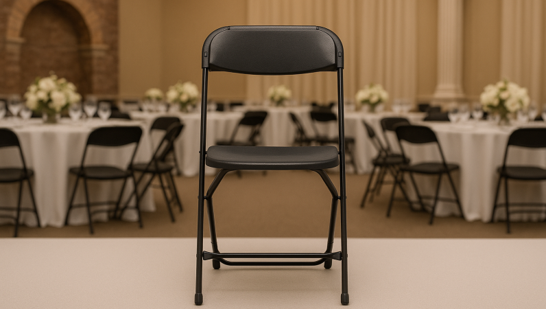 Why Black Plastic Folding Chairs Are Perfect for Orléans Ga…