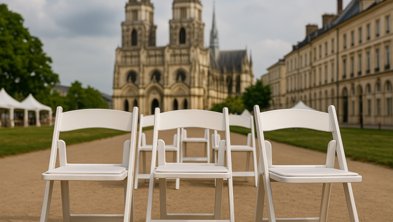 Top 5 Events to Use White Folding Chairs in Orléans