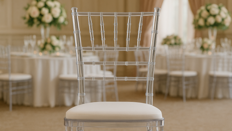 Why Chiavari Crystal Clear Chairs Are Perfect for Orléans W…