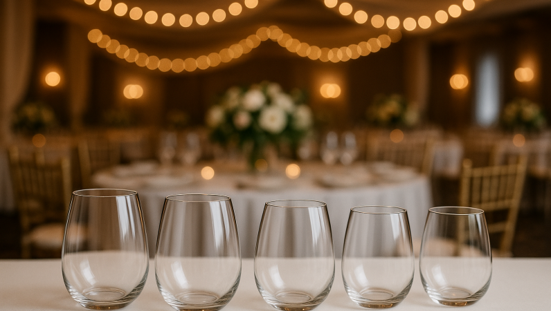 Top 5 Occasions for Renting Stemless Wine Glasses in Orléans