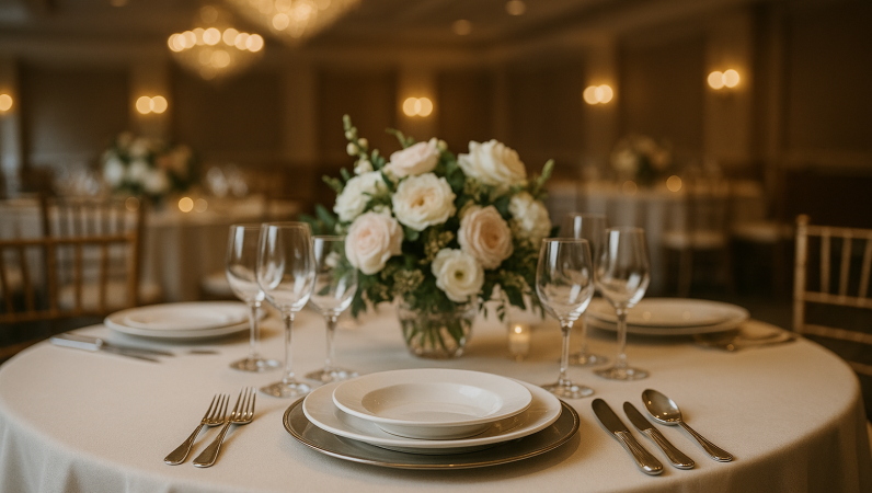 Why Renting Dishware Makes Sense for Orléans Weddings