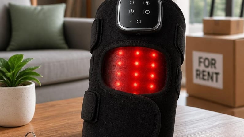 Red Light Heated Knee Massager: What Renters Should Know Fi…