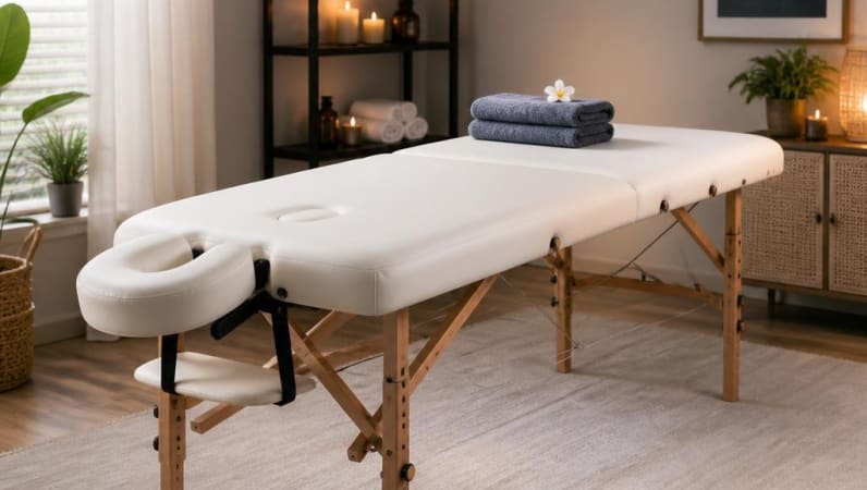 Portable Massage Spa Table Rental for At-Home Wellness in K…