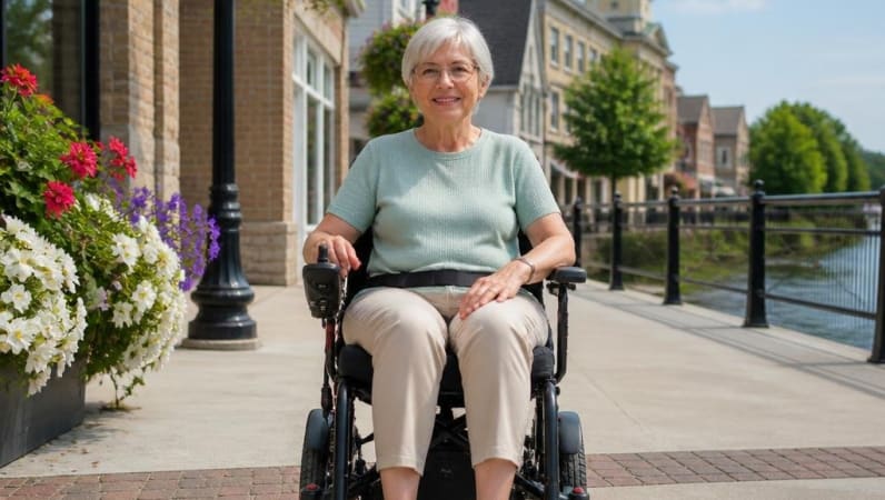 Renting a Foldable Electric Wheelchair for Kemptville Day T…