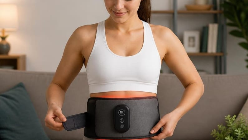How to Use a Heated Waist Belt Massager Safely at Home