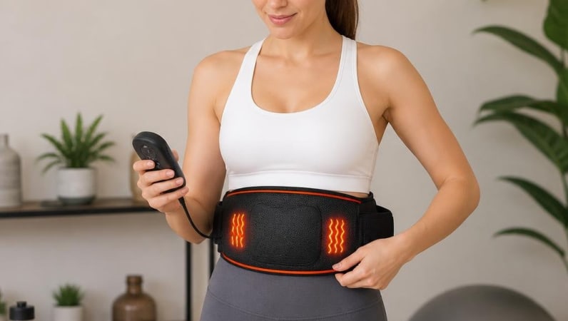 How to Use a Heated Vibration Waist Belt Wrap Safely