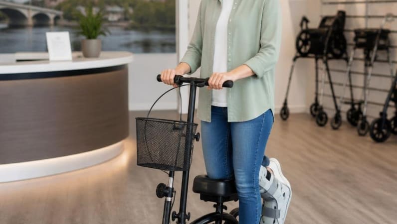 How to Rent a Knee Walker Scooter in Kanata After Surgery