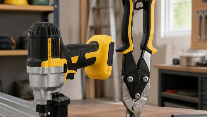 Portable Metal Nibbler vs Shears: Which Tool Should Renters…
