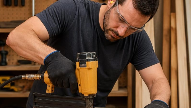 How to Use an 18GA Brad Nailer Safely