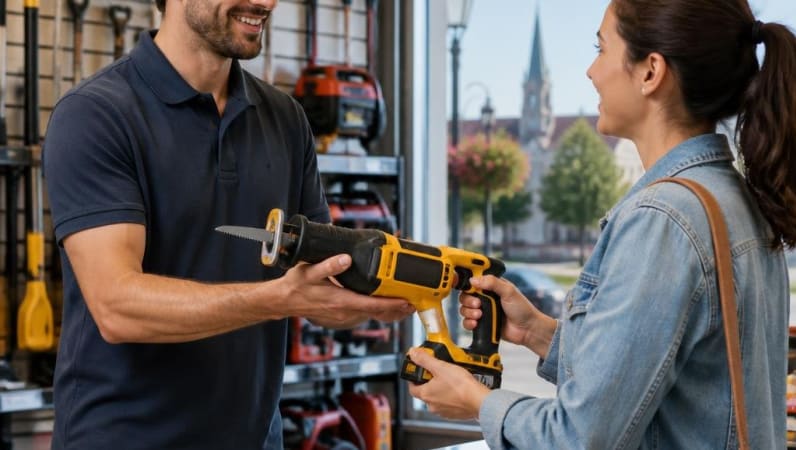 How to Rent a Cordless Reciprocating Saw in Orléans