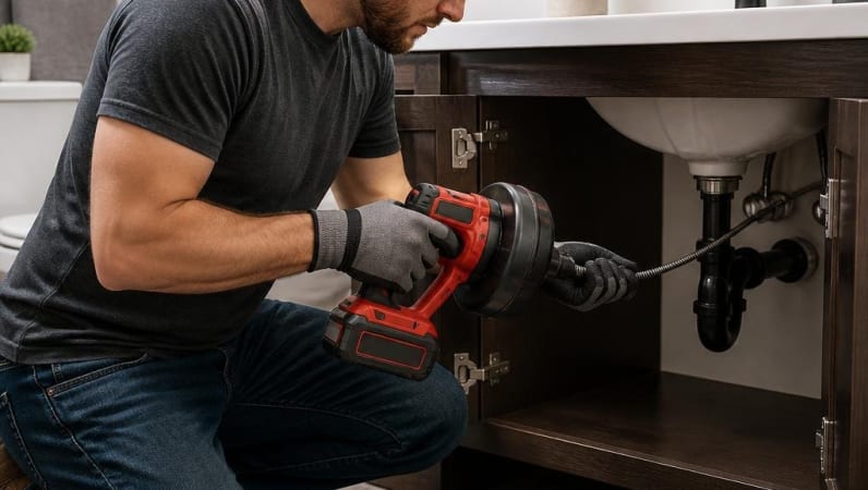 How to Clear a Clogged Drain in Orléans with a Cordless Sna…