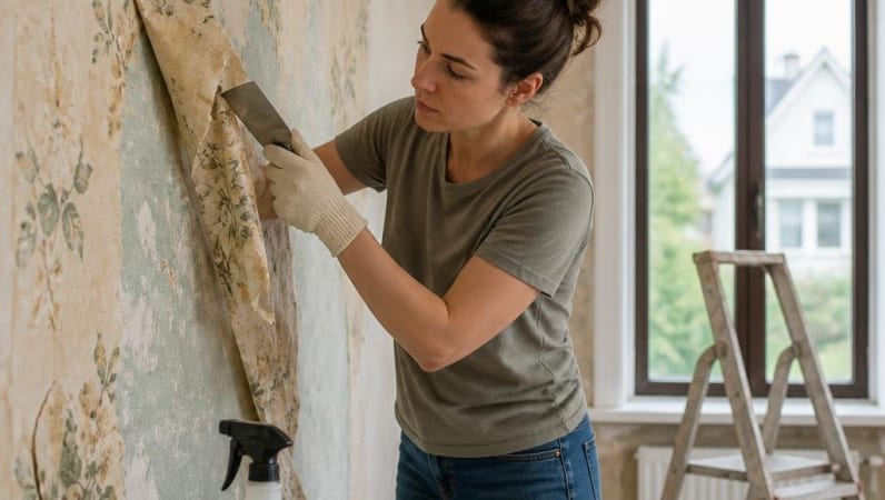 Wallpaper Removal Tips for Older Homes in Orléans