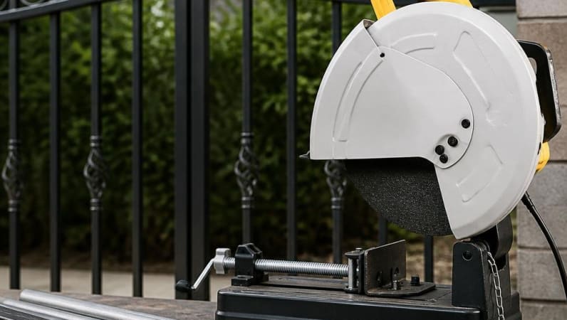 Should You Rent a Chop Saw for Metal Fence Repairs?