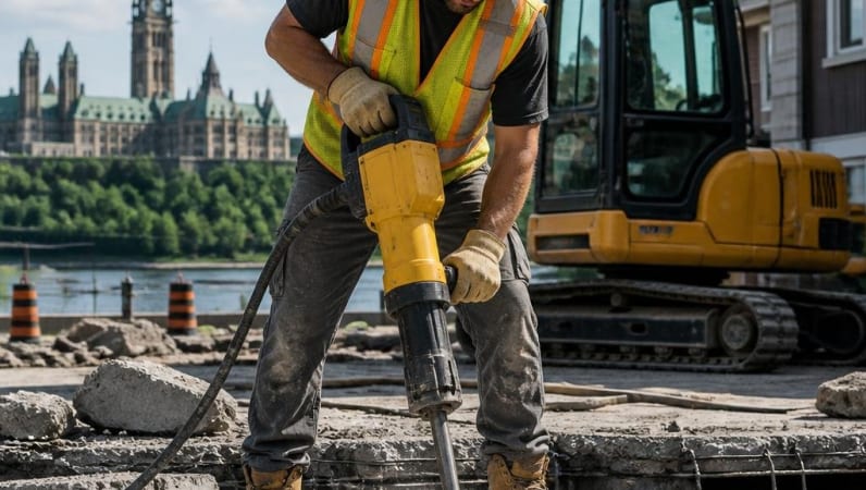 Concrete Removal Projects in Ottawa: When to Use a Jack Ham…
