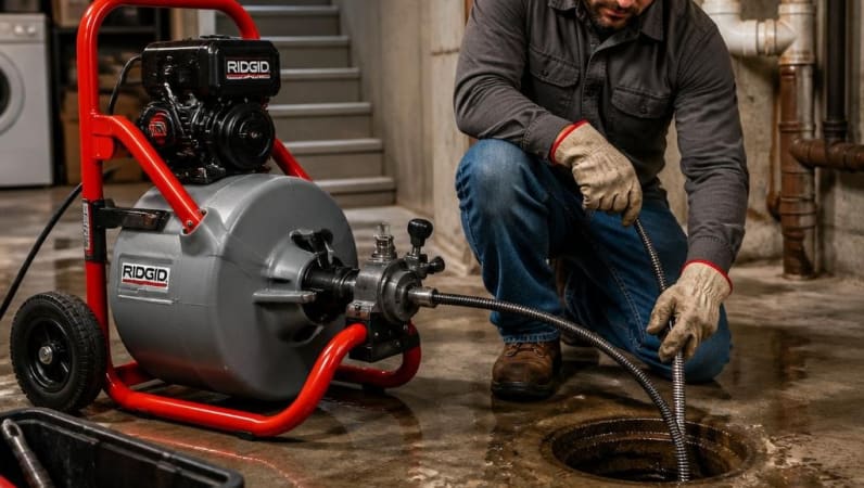 Should You Use an Auto Feed Drain Auger for Basement Backup…