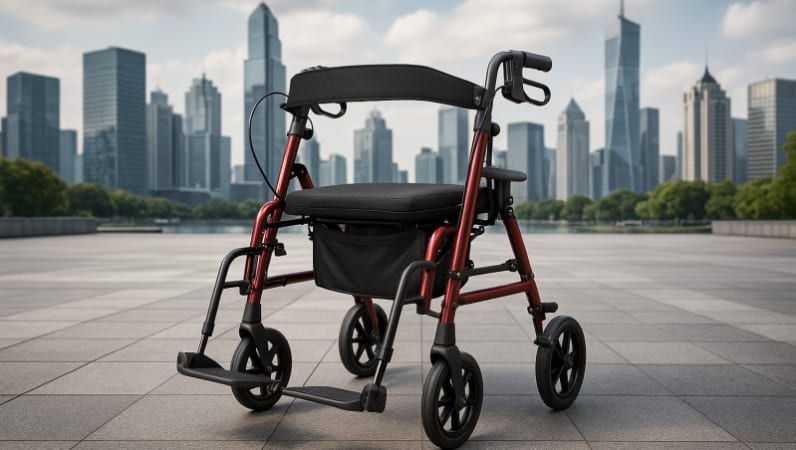 Rent Revolutionize Mobility with the 2 In 1 Rollator Walker Wheelchair in Ottawa at Ottawa Medical Rental Solutions Revolutionize Mobility with the 2 In 1 Rollator Walker Wheelchair for rent in Ottawa – RentAnythingStore